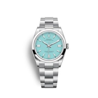 Rolex Oyster Perpetual 36mm Türkis blau